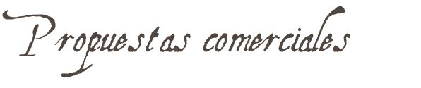 Propostes comercials
