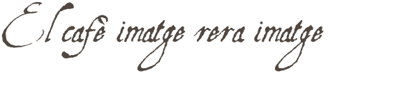 El café imagen tras imagen